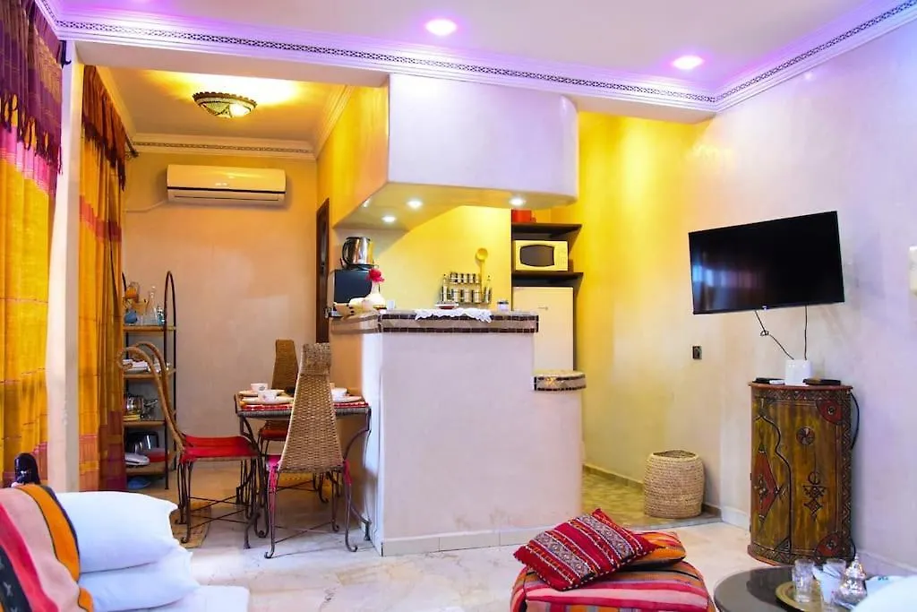 Appartement Riad Elegant Chic Au Coeur De Gueliz 마라케시 모로코