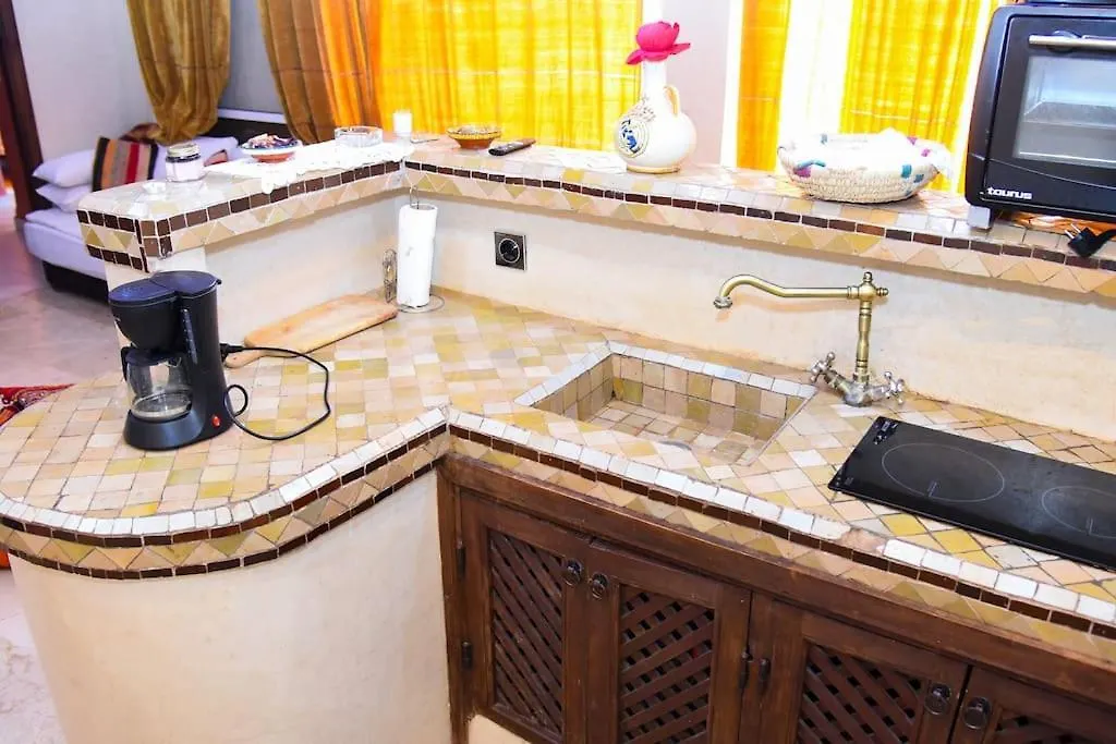 Appartement Riad Elegant Chic Au Coeur De Gueliz 마라케시 아파트